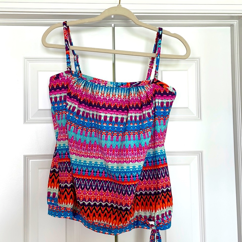 24 & Ocean Tankini Sz L